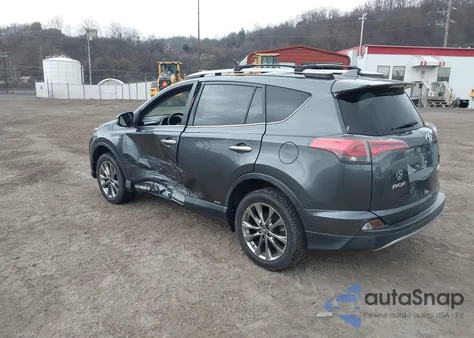 2017 Toyota Rav4 Hybrid Limited z USA, uszkodzony, nr VIN JTMDJREV3HD124176
